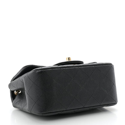 Chanel Caviar Quilted Mini Square Flap Black 4 of 10