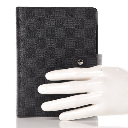 Louis Vuitton Damier Graphite Medium Ring Agenda Cover 2 of 6