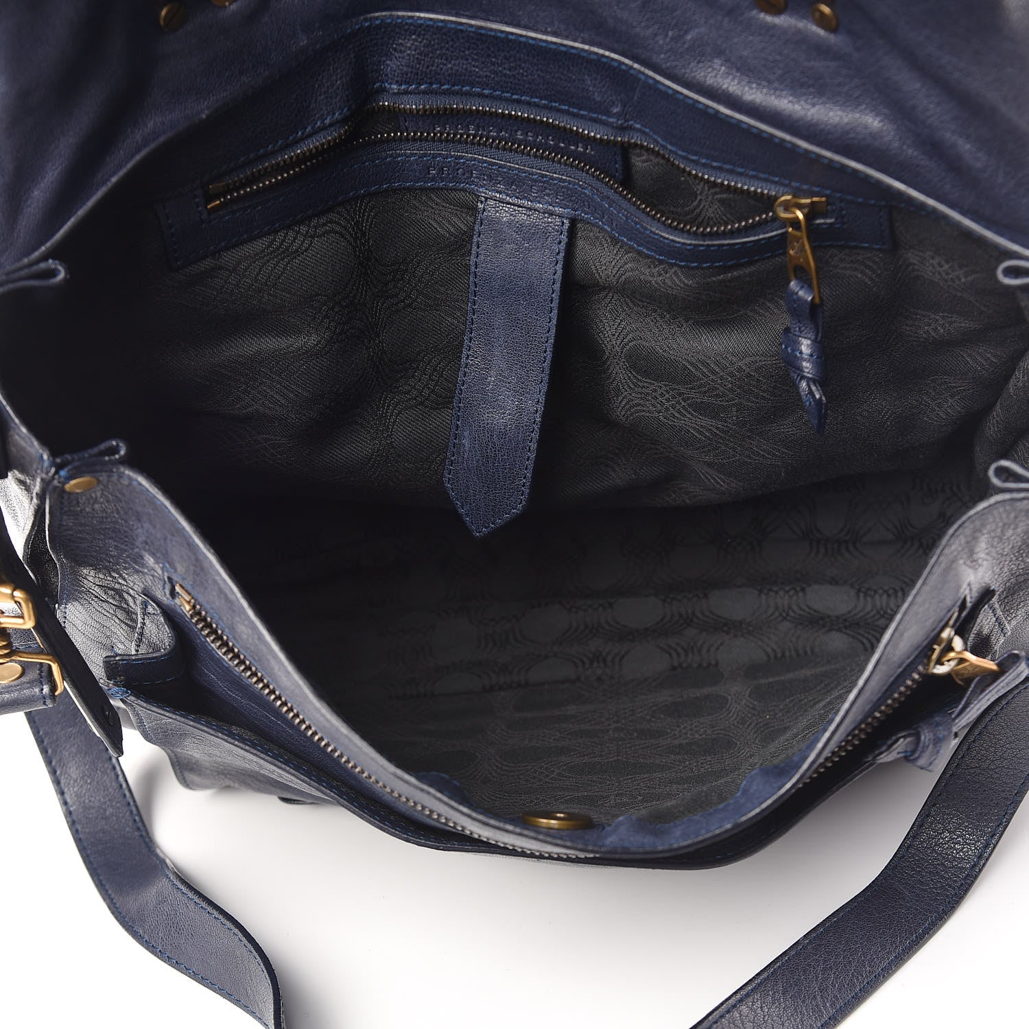 Proenza Schouler Lambskin Large PS1 Satchel Midnight 5 of 12