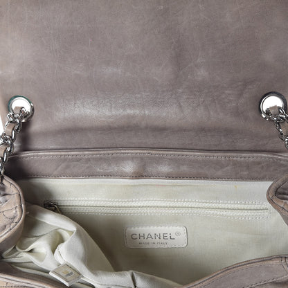 Chanel Washed Lambskin Quilted Medium Chain Around Messenger Taupe 14 of 24