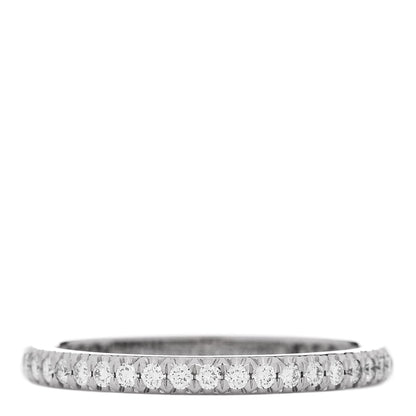 Tiffany Platinum Diamond Soleste Eternity Band Ring 52 6 1 of 4