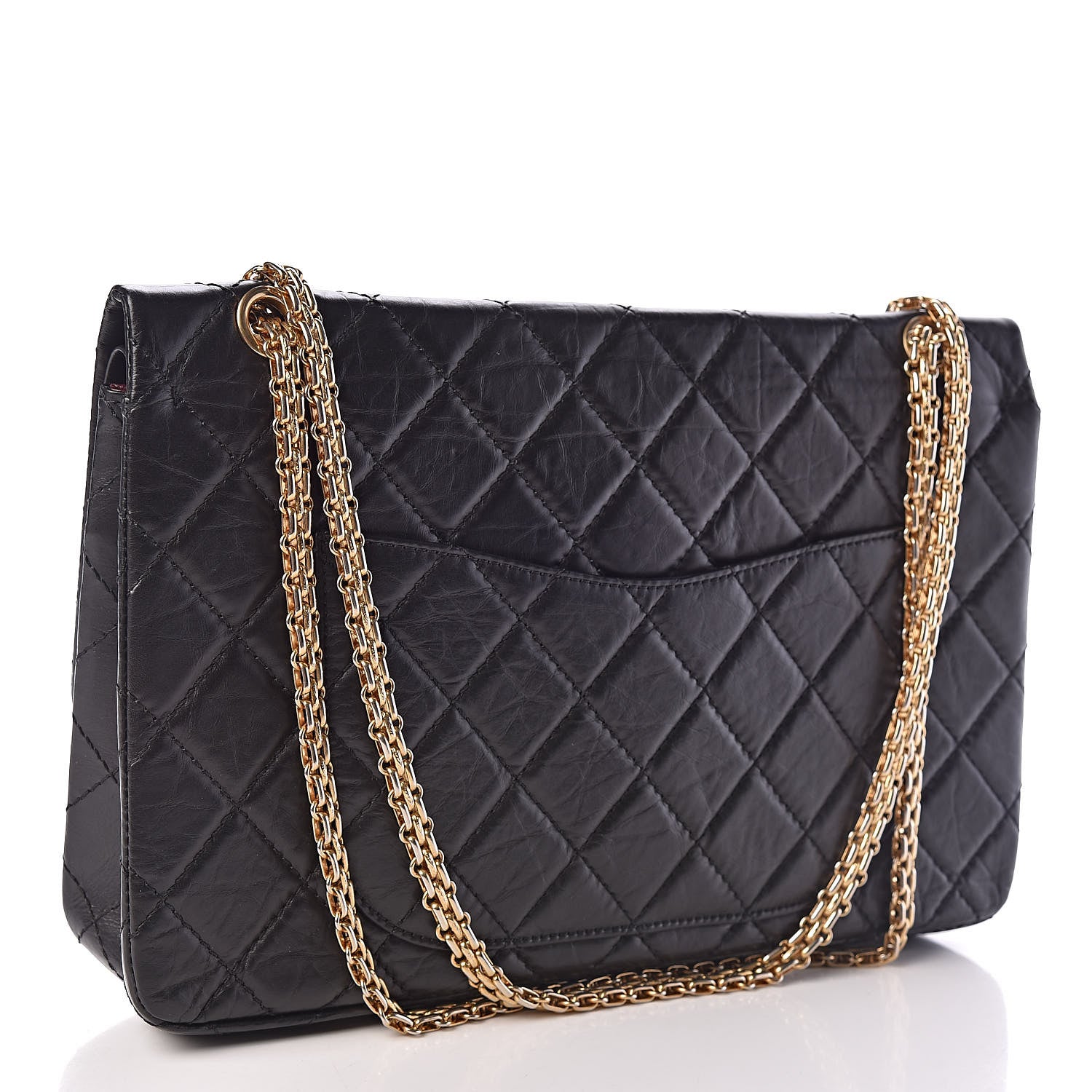 Chanel Aged Calfskin Quilted 2.55 Reissue 227 Flap Black 3 of 10