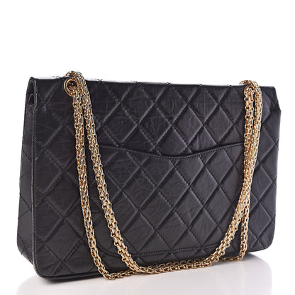 Chanel Aged Calfskin Quilted 2.55 Reissue 227 Flap Black 3 of 10