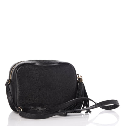 Gucci Pebbled Calfskin Small Soho Disco Bag Black 3 of 7