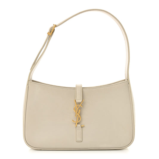 Smooth Calfskin Le 5 A 7 Hobo Crema Soft