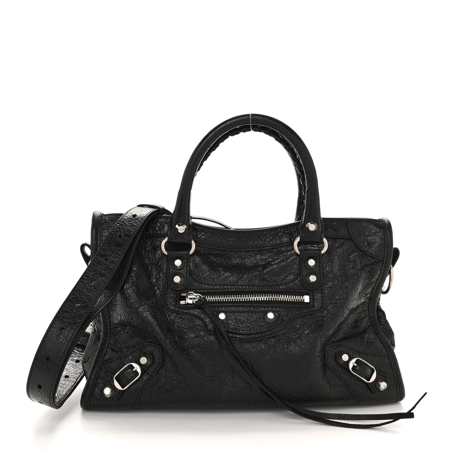 Agneau Arena Silver Hardware Small Le City Black