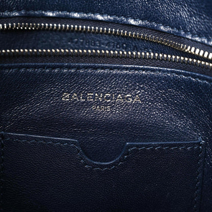 Balenciaga Agneau S Cushion Square AJ Crossbody Dark Night Red 6 of 20