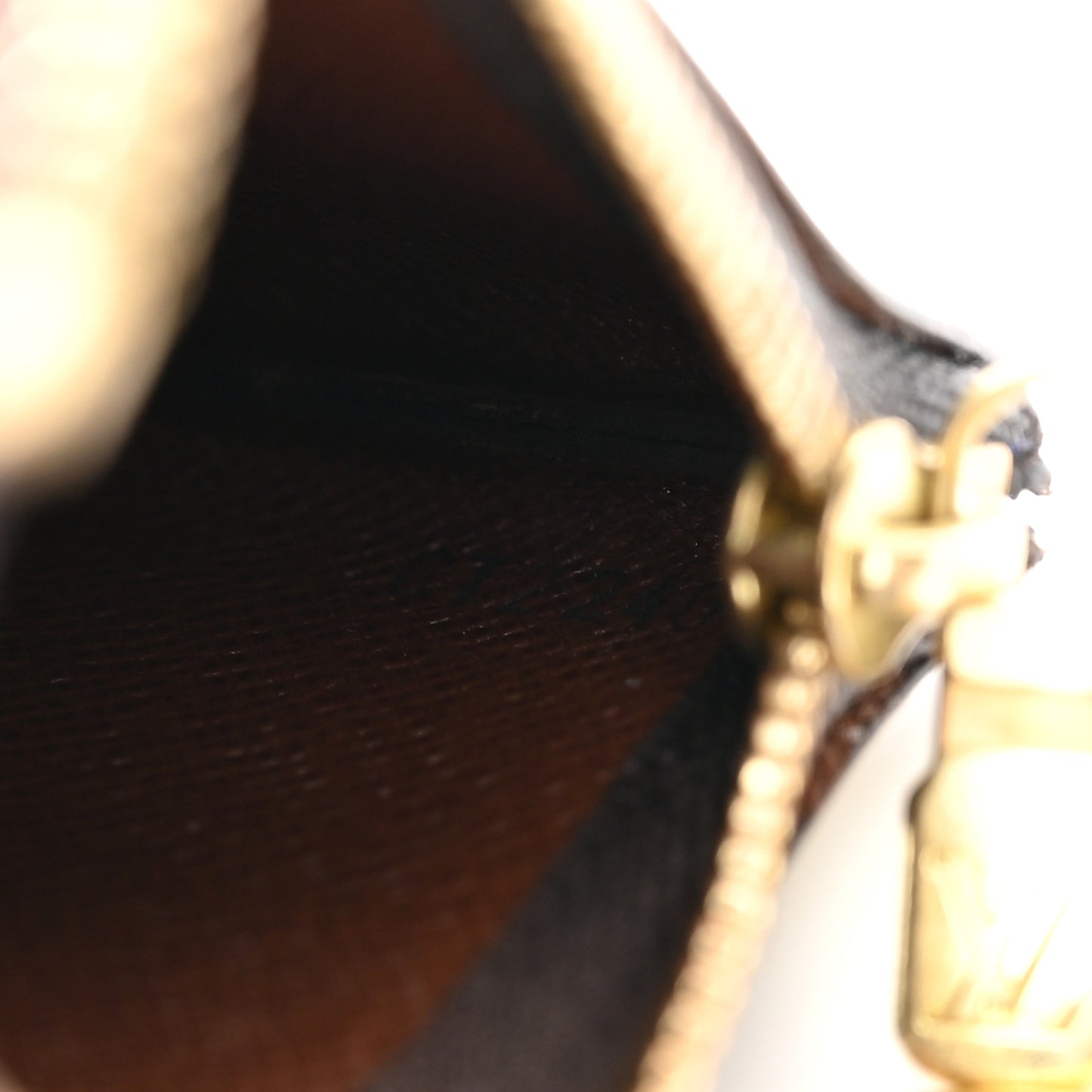 Monogram Key Pouch