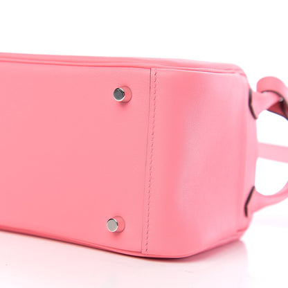 Hermes Swift Mini Lindy 20 Rose Ete 8 of 9