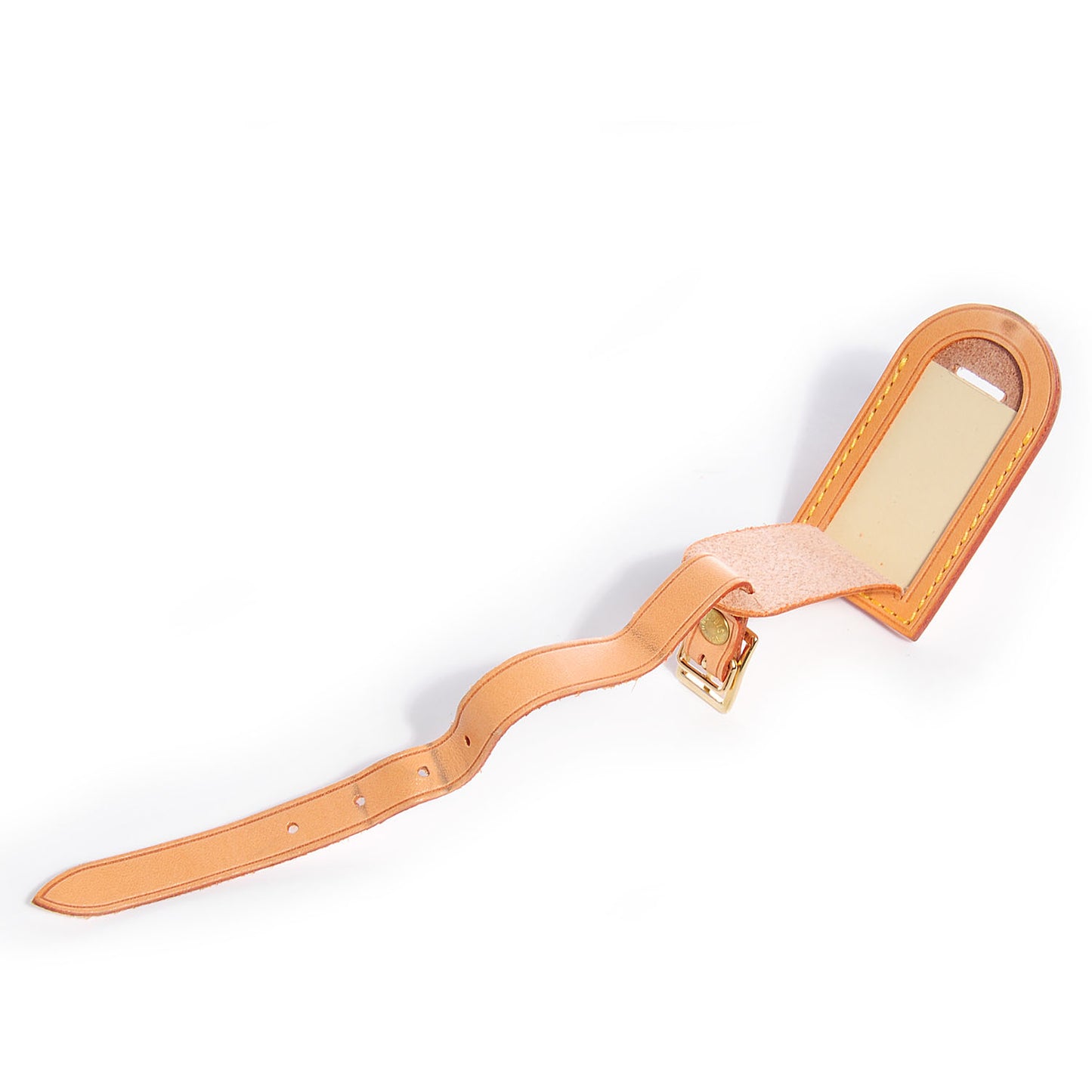 Vachetta Leather Luggage Tag