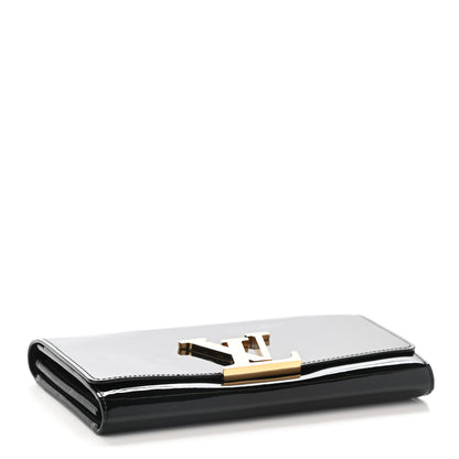 Louis Vuitton Patent Louise Clutch Black 4 of 9