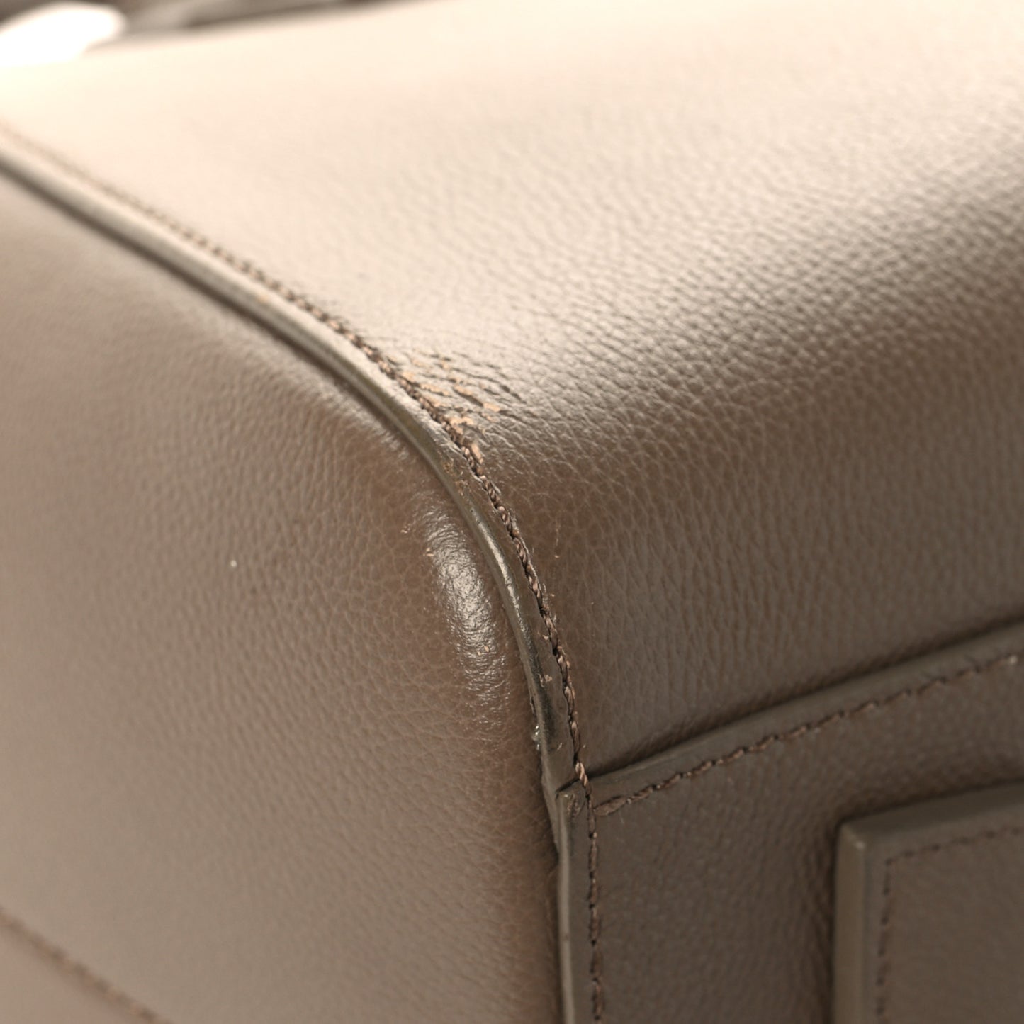 Sugar Goatskin Small Antigona Taupe