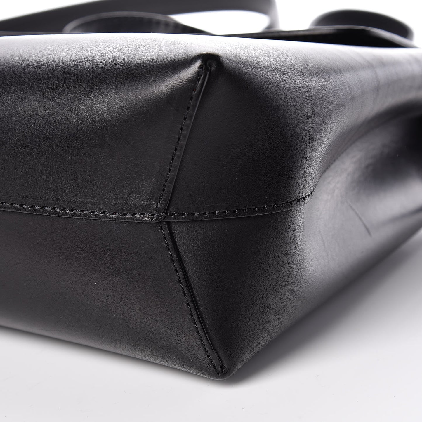 Calfskin Mini Lady Bag Black Flamma