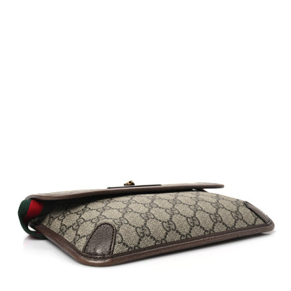 Gucci GG Supreme Monogram Neo Vintage Web Belt Bag Brown 4 of 11