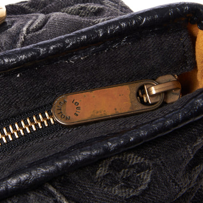 Louis Vuitton Denim Neo Cabby MM Black 8 of 9