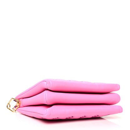 Louis Vuitton Lambskin Embossed Monogram Vuittamins Coussin PM Rose Violet 4 of 11