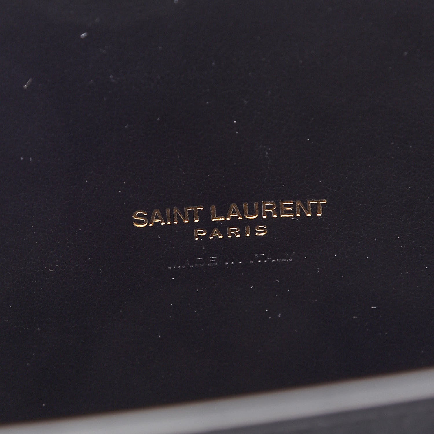 Saint Laurent Calfskin Crocodile Embossed Baby Sac De Jour Black 6 of 8