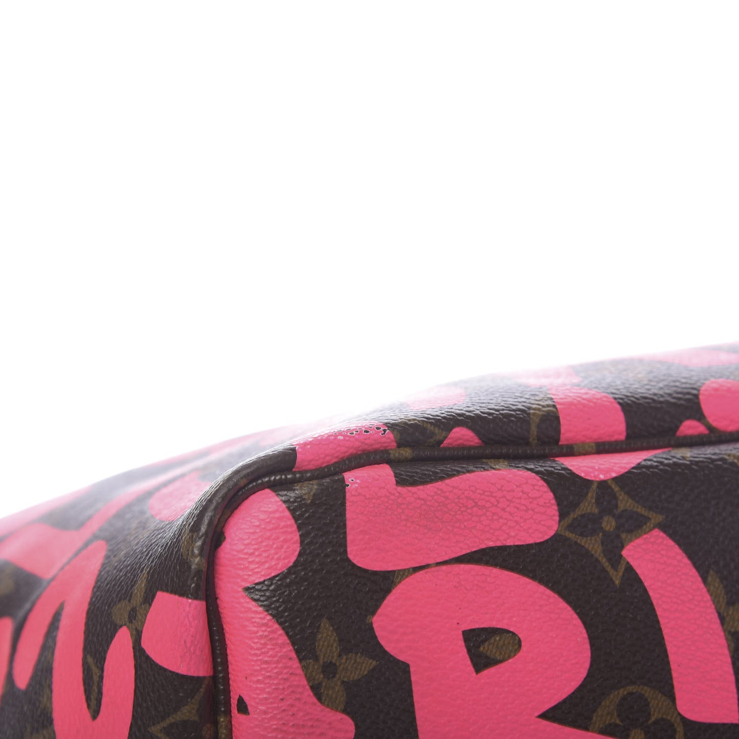 Monogram Graffiti Neverfull GM Fuchsia