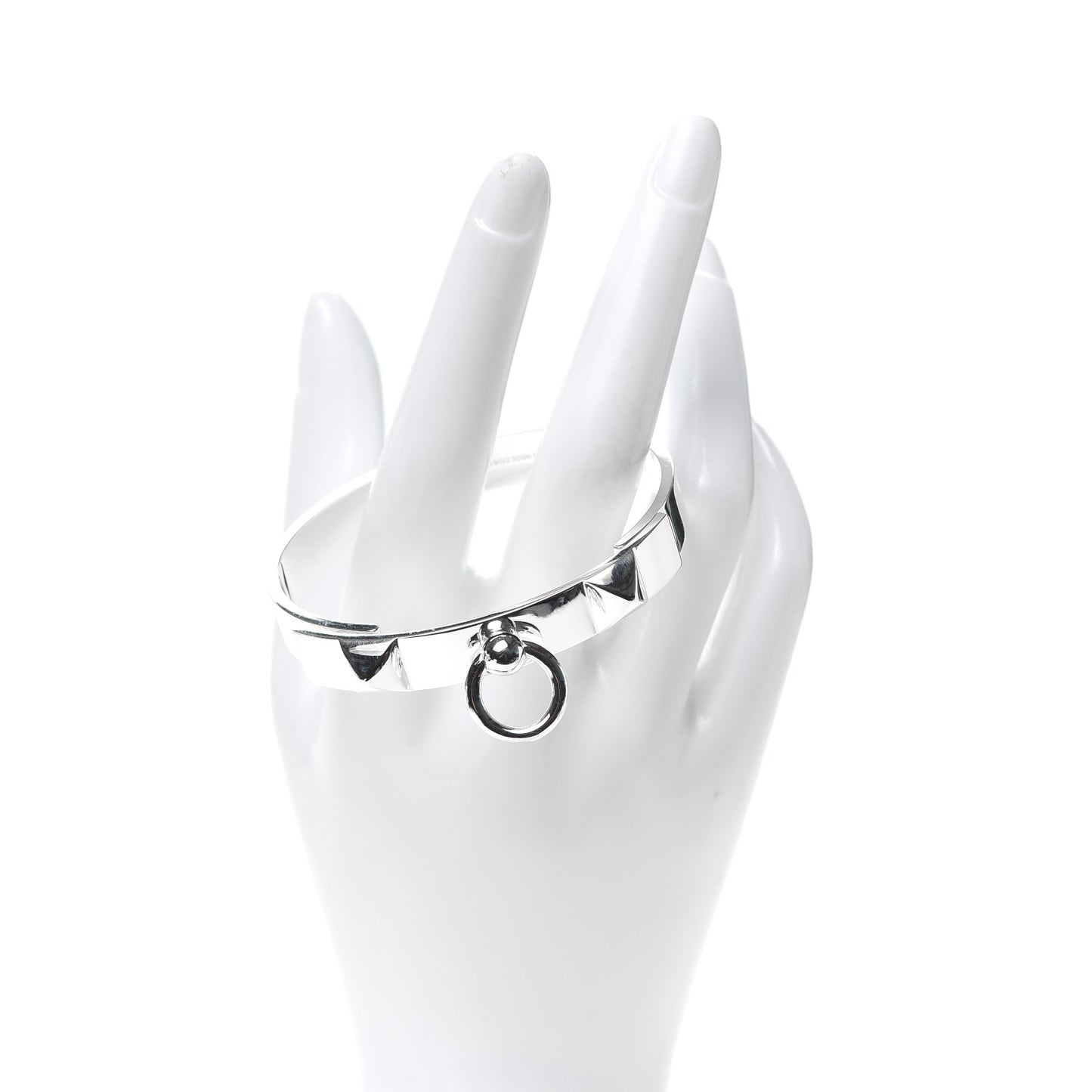Sterling Silver PM Collier De Chien Bracelet ST