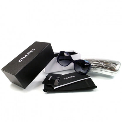 Chanel CC Logo Sunglasses Black 5 of 5