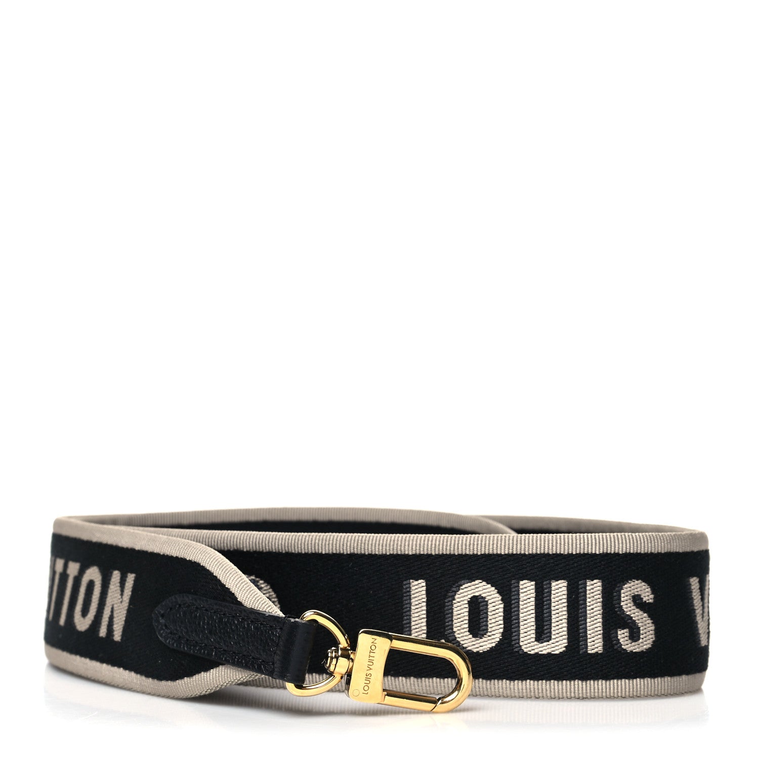 Louis Vuitton Jacquard Diane Shoulder Strap Black Ivory 1 of 4