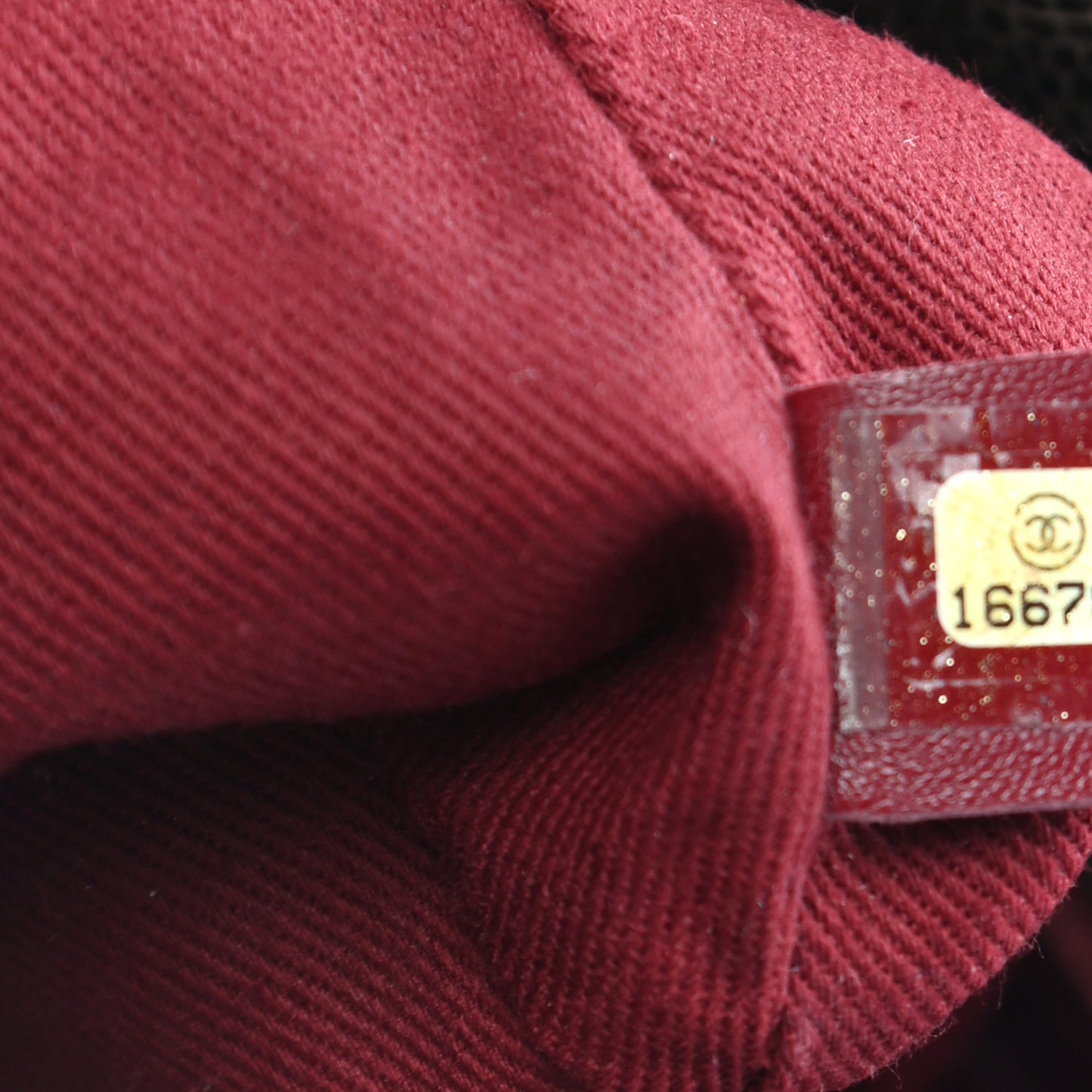 Glazed Caviar Quilted Large Frame Tote Brown