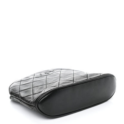 Chanel Lambskin Quilted Tassel Camera Case Black 4 of 9