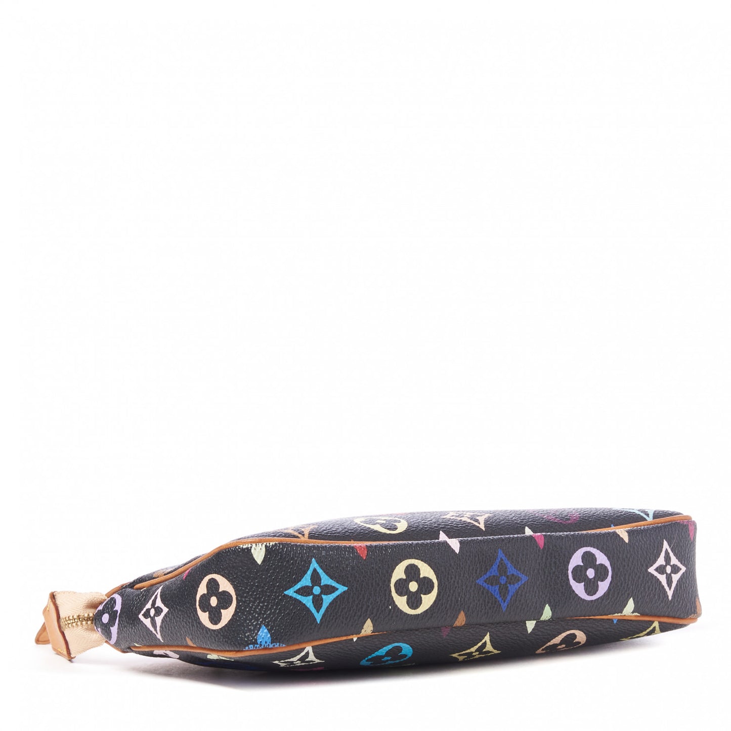 Monogram Multicolor Pochette Accessories Black