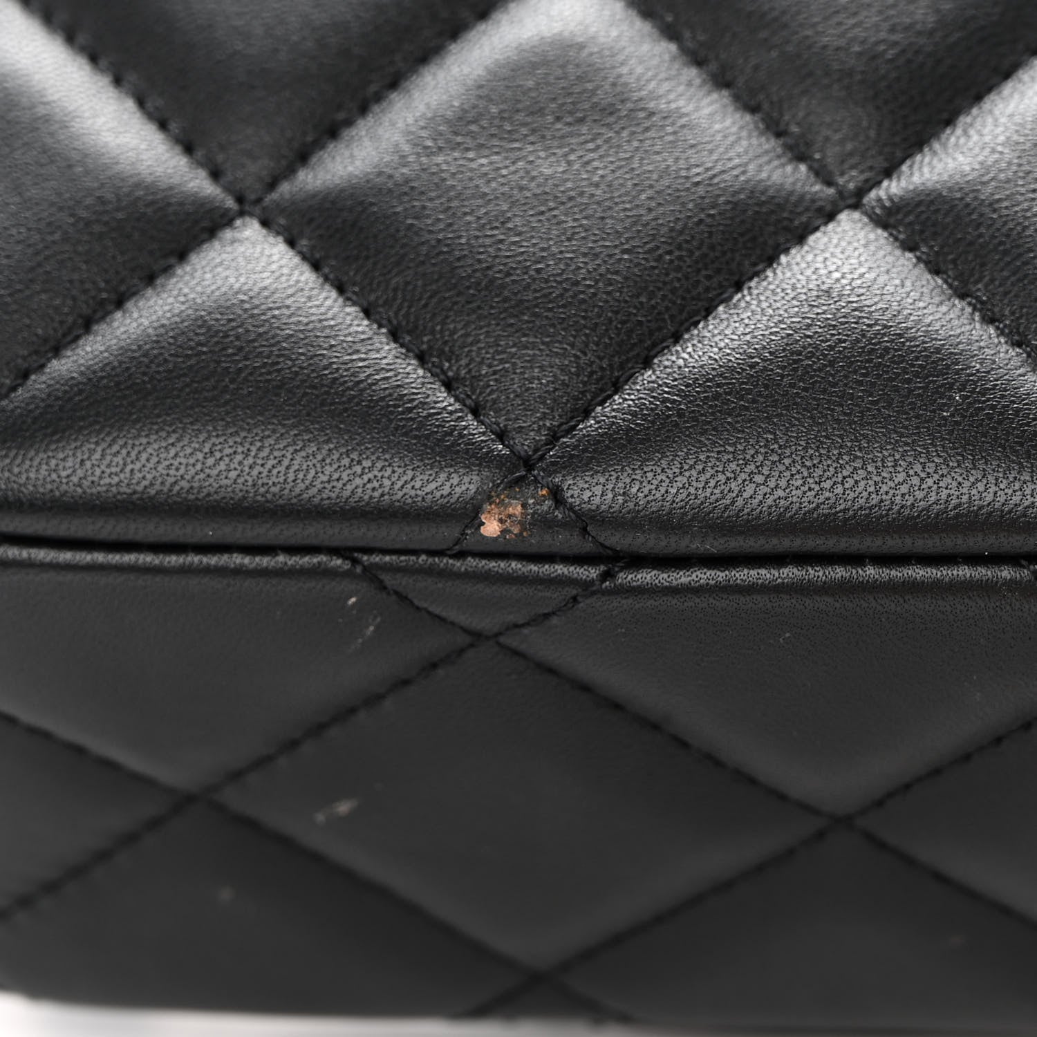 Chanel Lambskin Quilted Mini My Perfect Camera Case Black 11 of 14