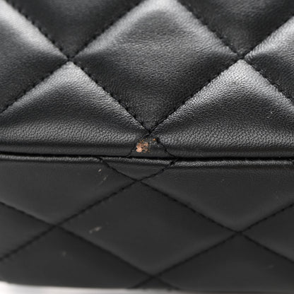 Chanel Lambskin Quilted Mini My Perfect Camera Case Black 11 of 14