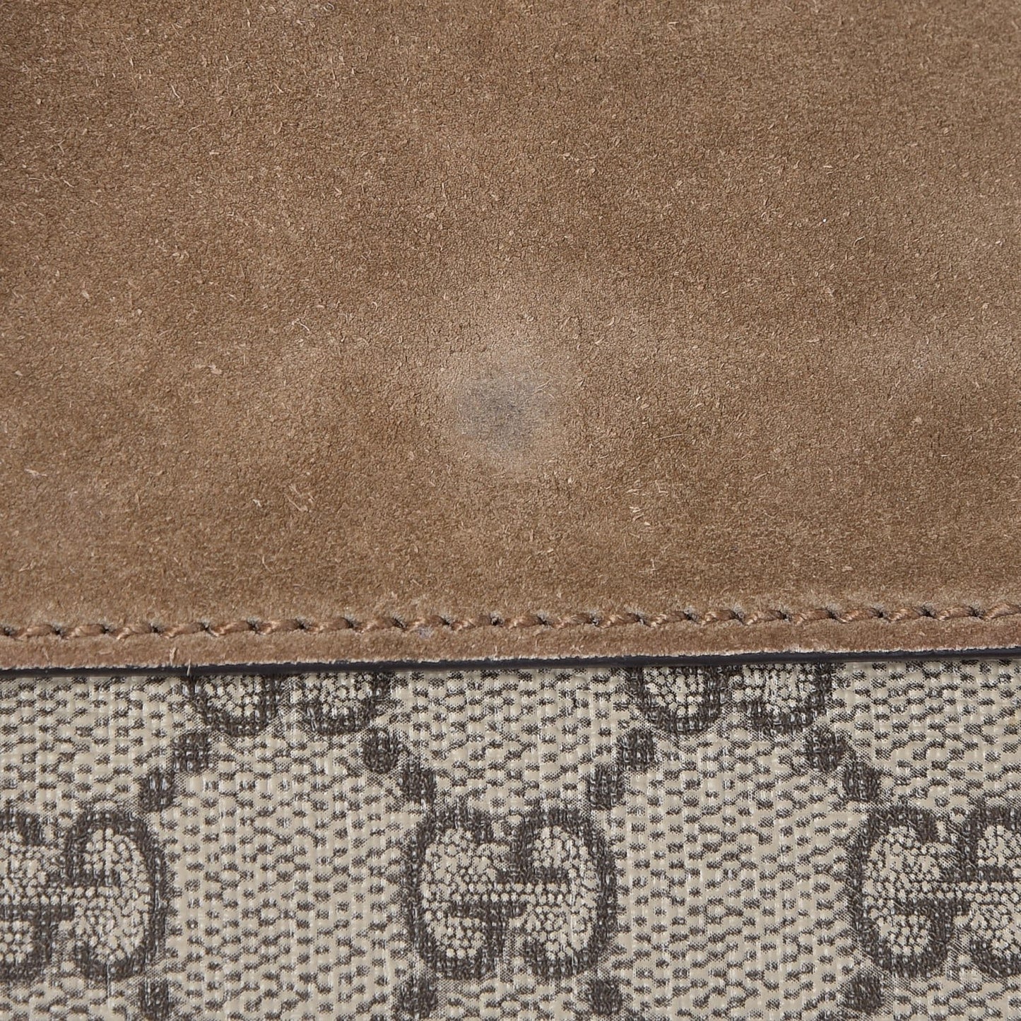 GG Supreme Monogram Mini Dionysus Shoulder Bag Taupe