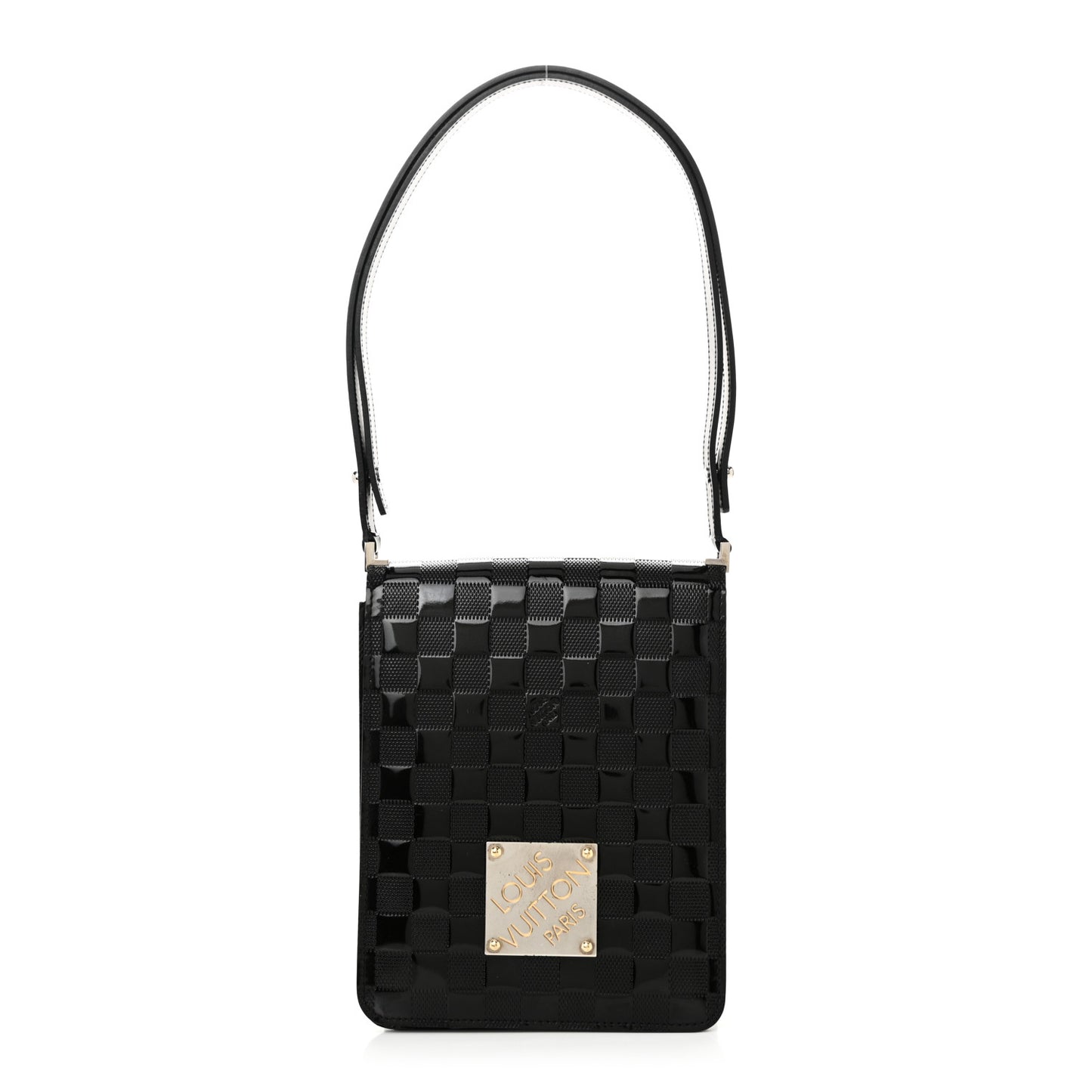 Damier Vernis Cabaret Club Bag Black
