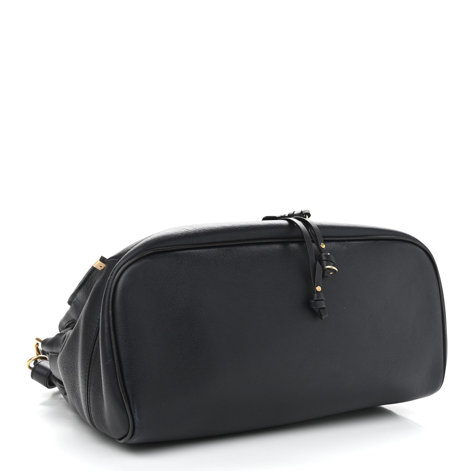 Chloe Calfskin Medium Owen Flap Bag Full Blue 4 of 14
