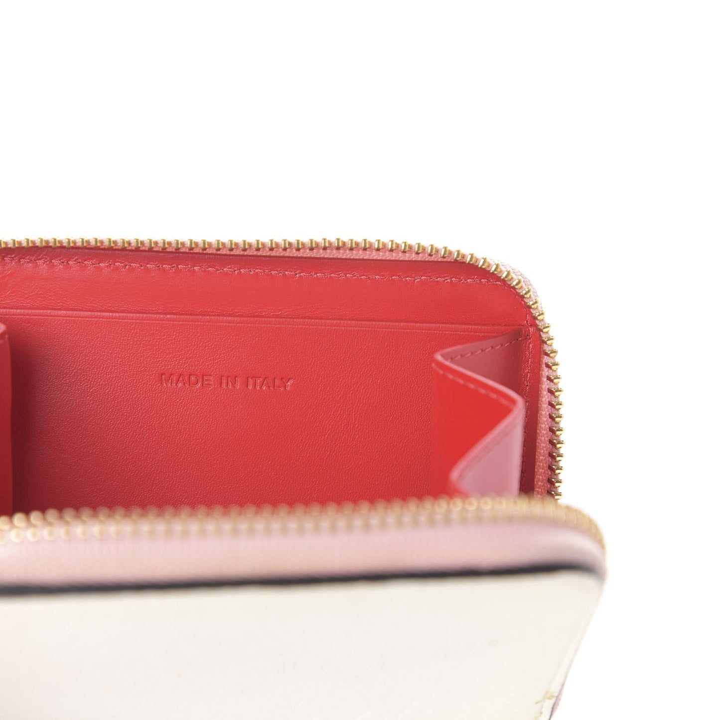Calfskin Loubinthesky Panettone Coin Purse White