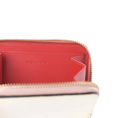 Christian Louboutin Calfskin Loubinthesky Panettone Coin Purse White 6 of 10
