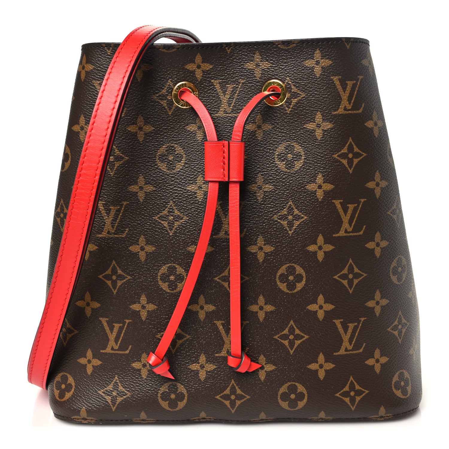 Louis Vuitton Monogram Neonoe MM Coquelicot 1 of 9