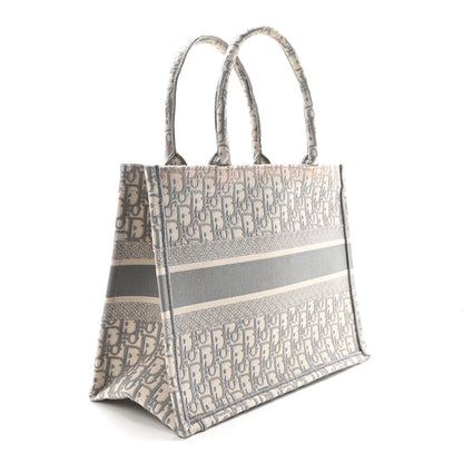 Christian Dior Oblique Medium Book Tote Grey 3 of 10
