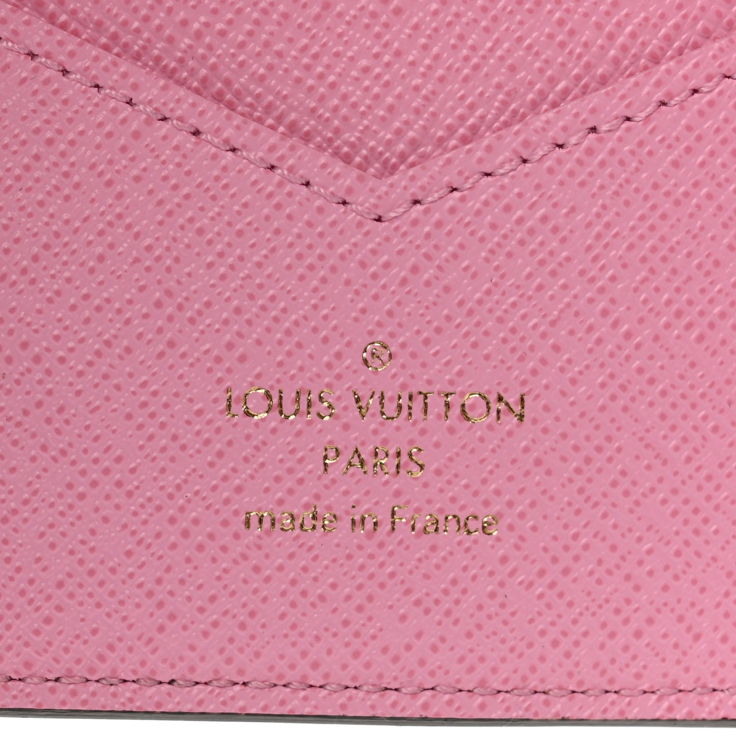 Monogram 2022 Christmas Animation Paris Passport Cover Pink