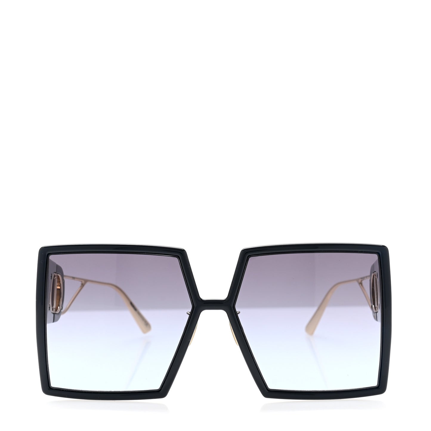 Square 30 Montaigne Sunglasses Blue