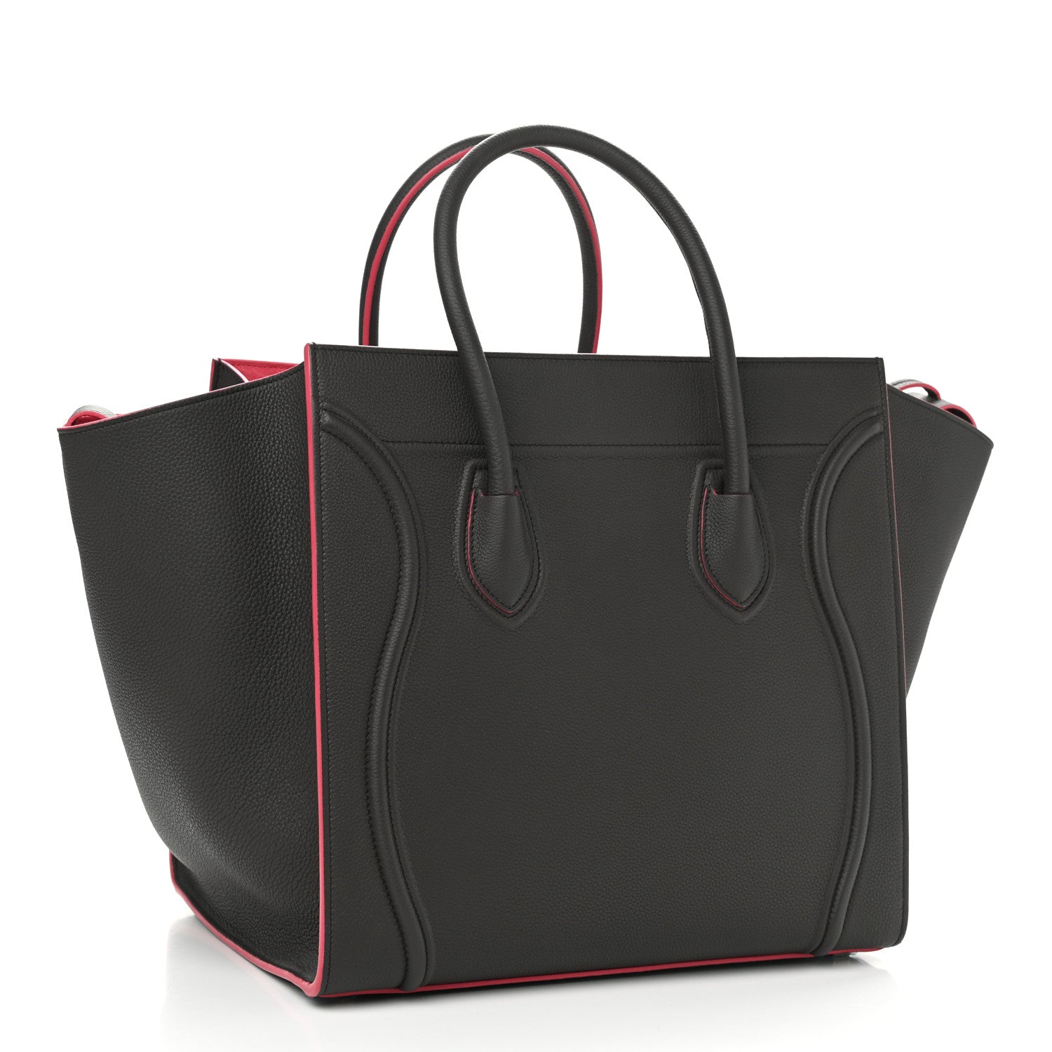 Celine Baby Grained Calfskin Medium Phantom Luggage Dark Taupe 3 of 10
