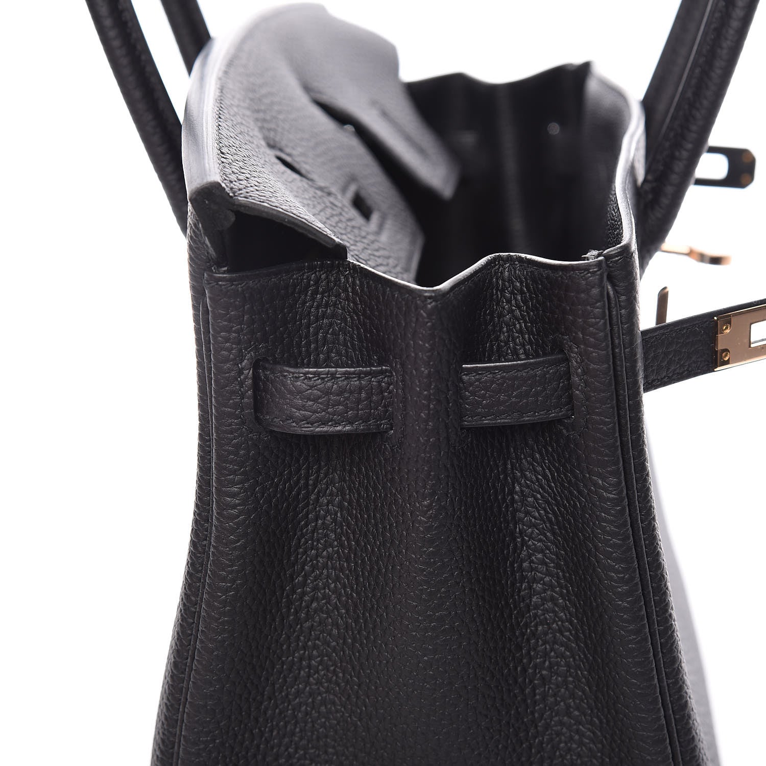 Hermes Togo Birkin 25 Black 17 of 37
