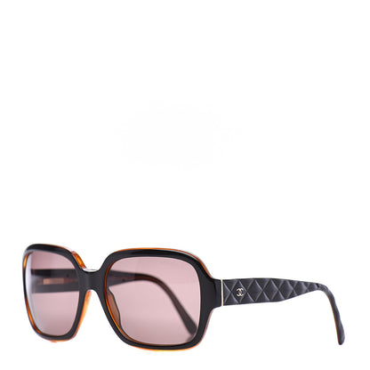 Chanel Quilted CC Sunglasses 5124 Dark Brown 1 of 8