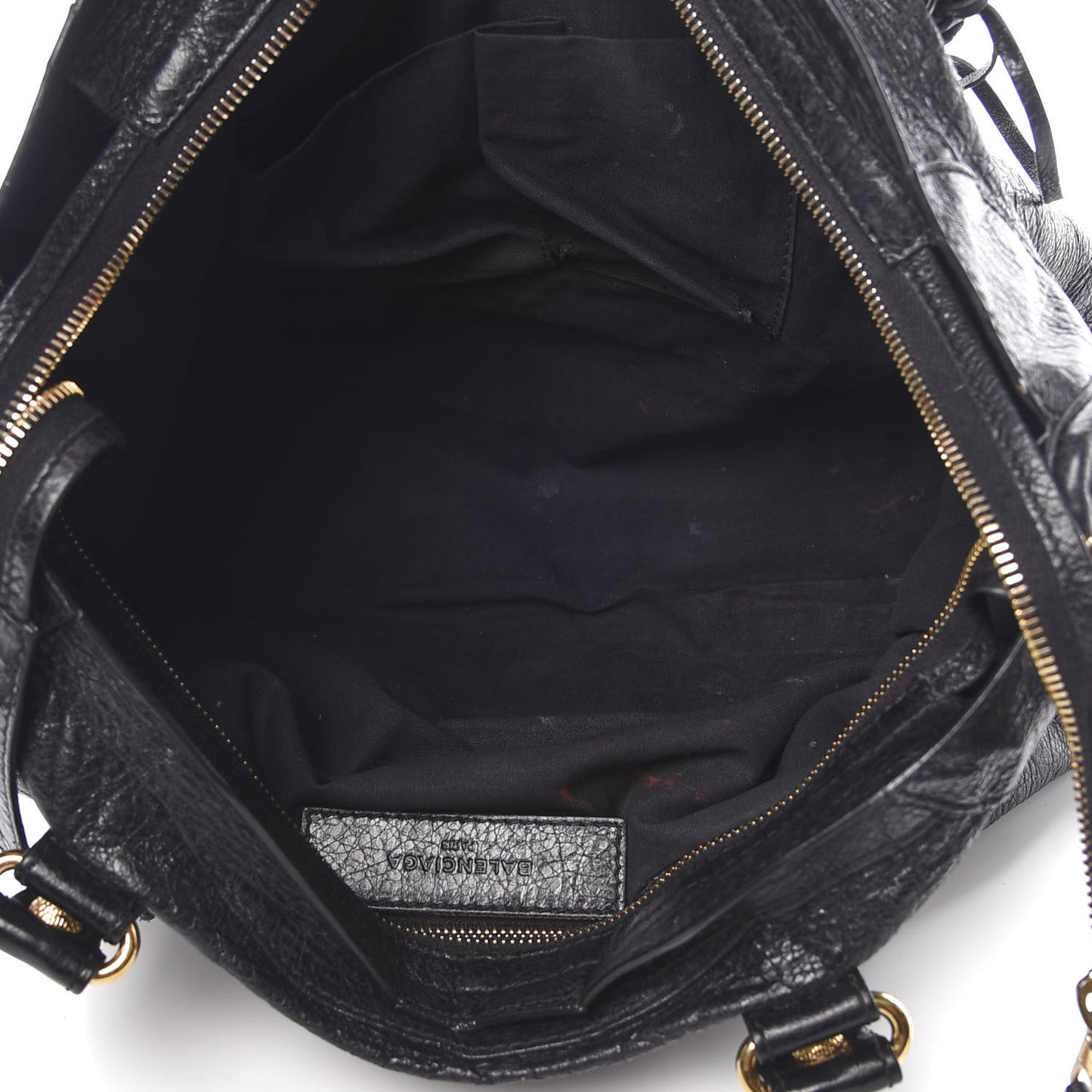 Agneau Giant 12 Gold Hardware City Black