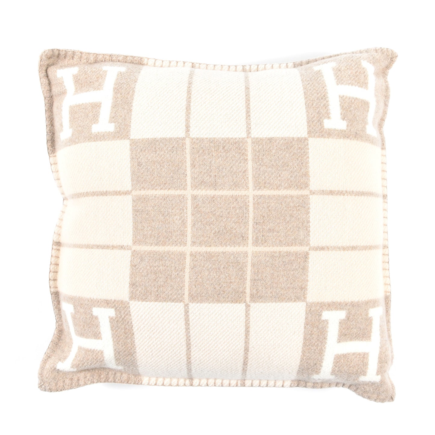 Wool Cashmere Avalon III Pillow PM Coco Camomille