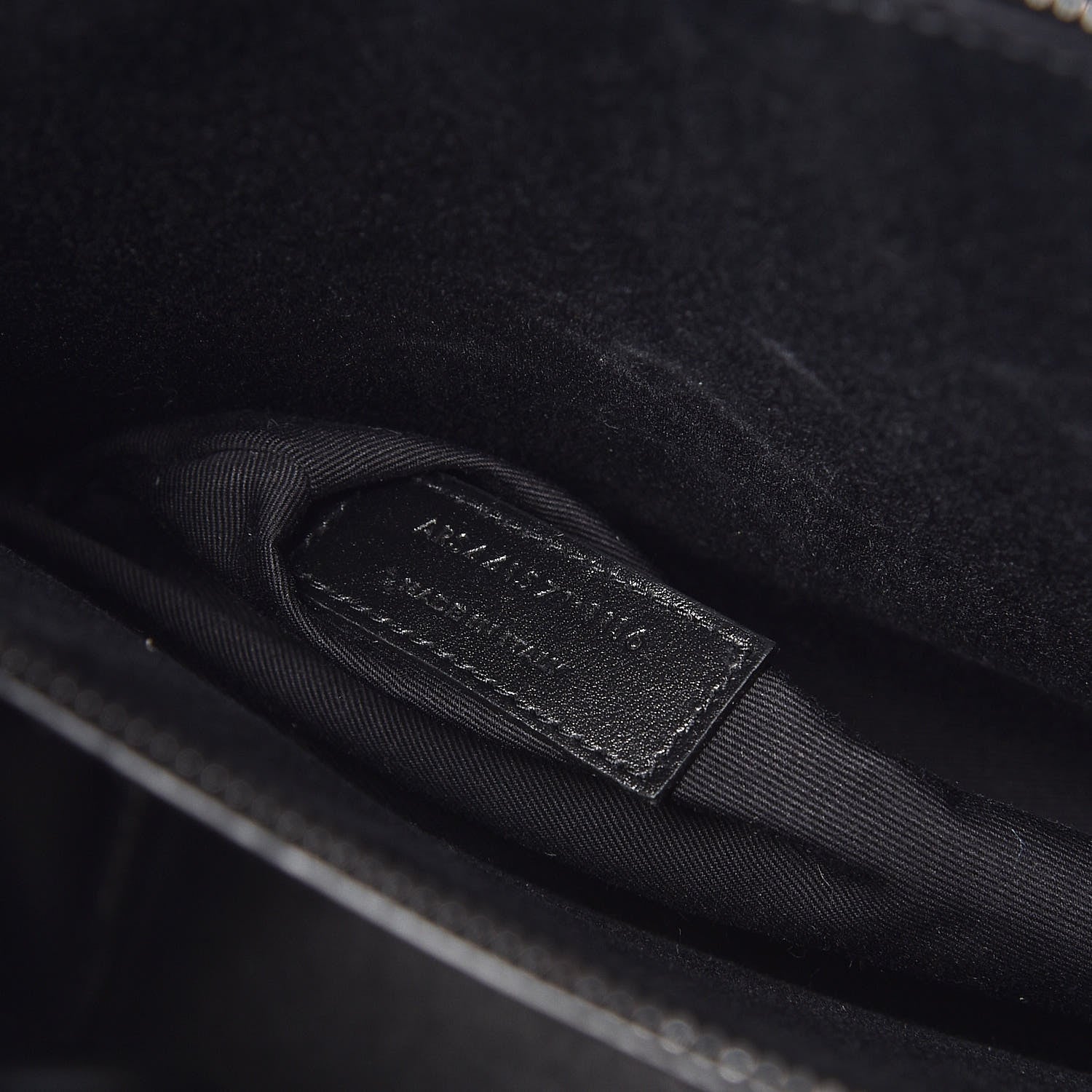 Saint Laurent Grained Calfskin Large Sac De Jour Carryall Black 11 of 13