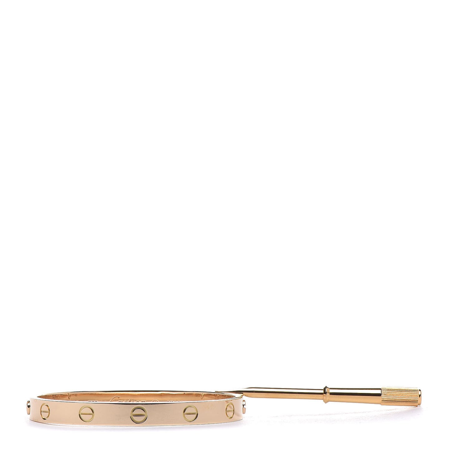 18K Yellow Gold LOVE Bracelet 16