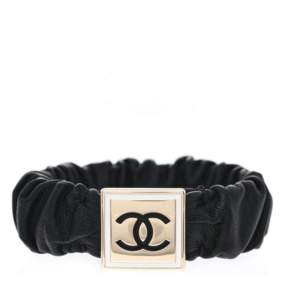 Chanel Lambskin CC Bracelet Black 1 of 4