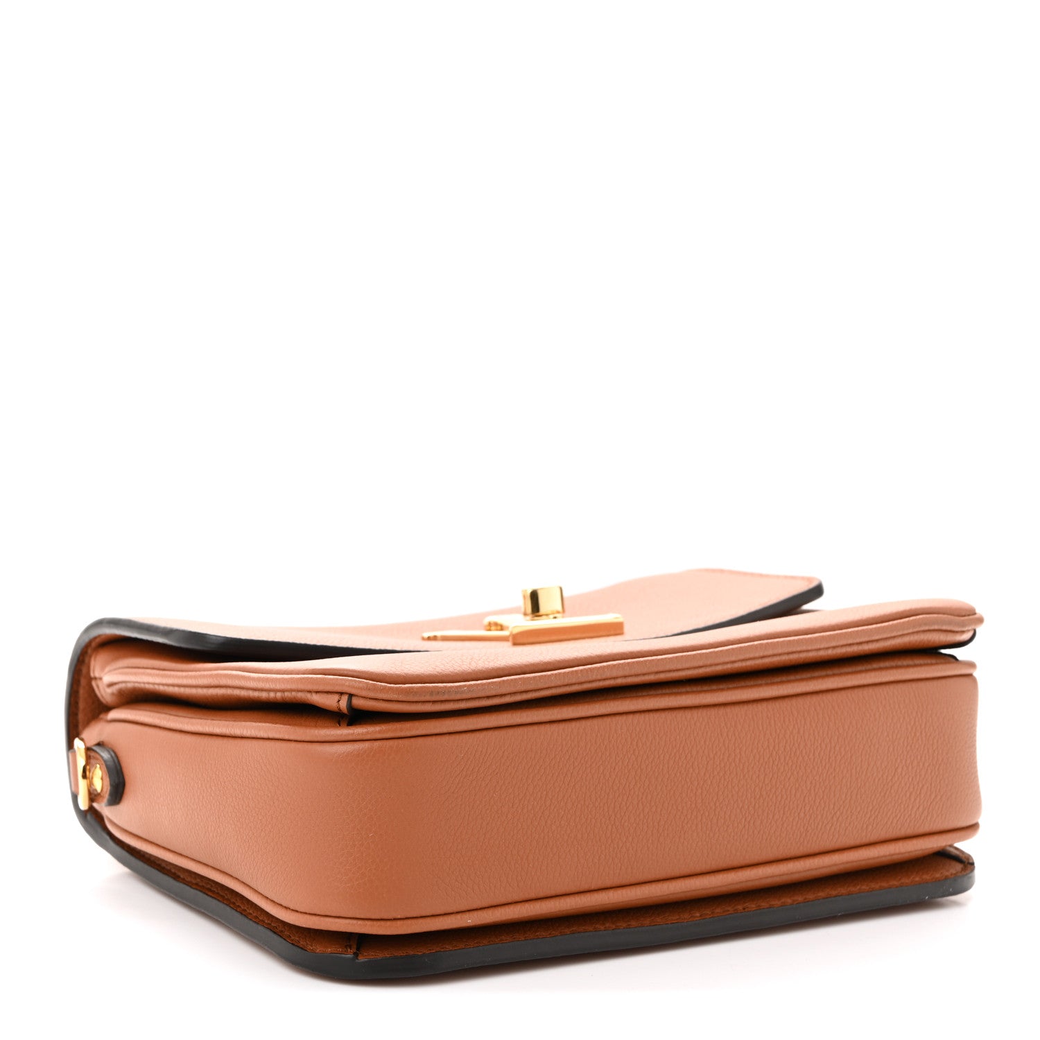 Louis Vuitton Grained Calfskin Lockme Oxford Cognac 4 of 9