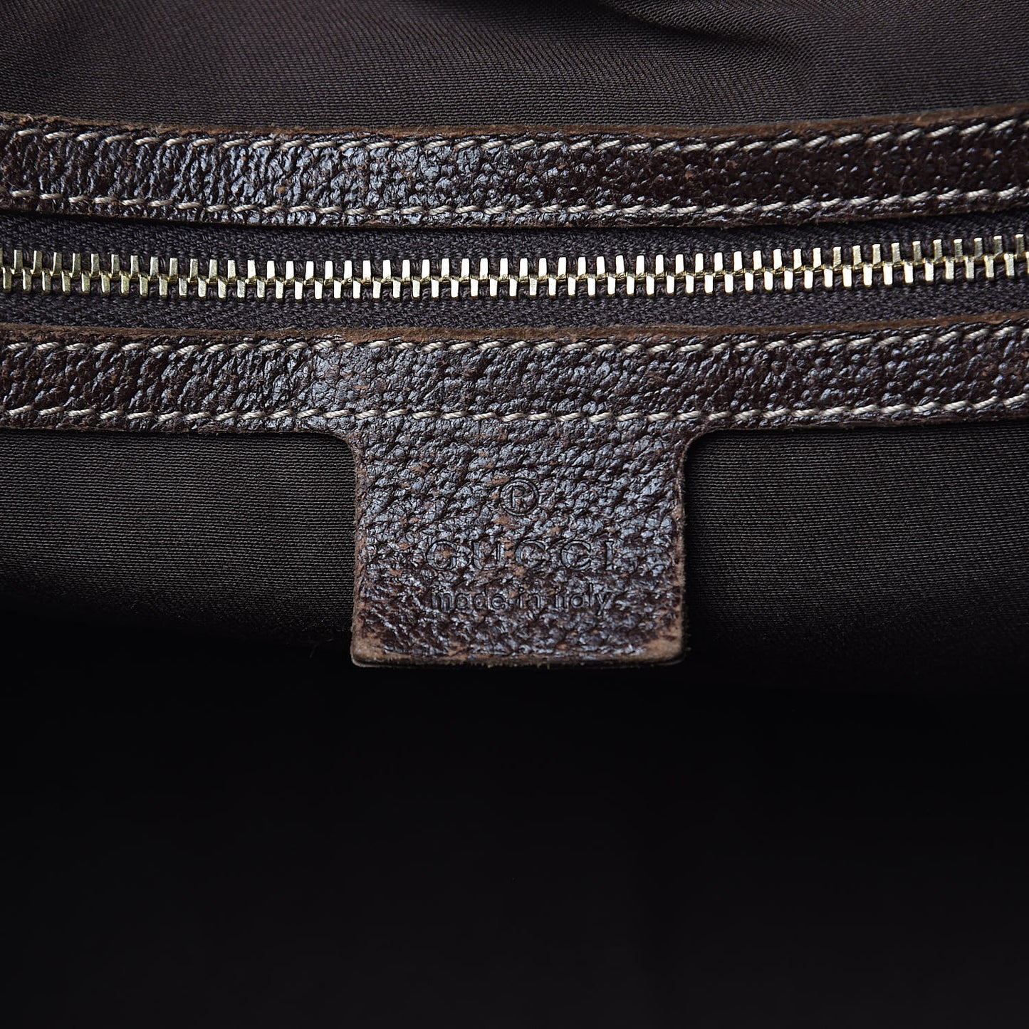 Monogram Medium Charmy Shoulder Bag Dark Brown