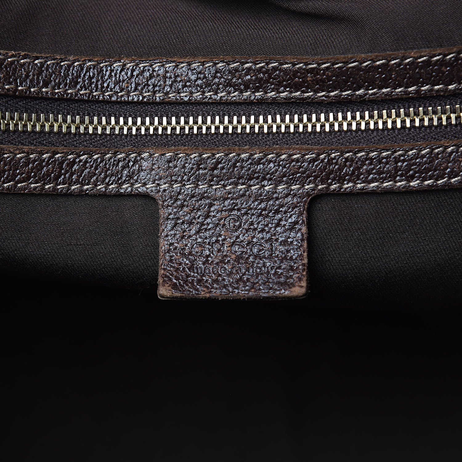 Gucci Monogram Medium Charmy Shoulder Bag Dark Brown 6 of 16
